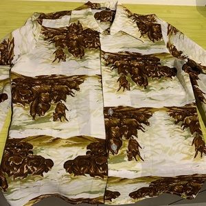 Vintage Bison Polyester